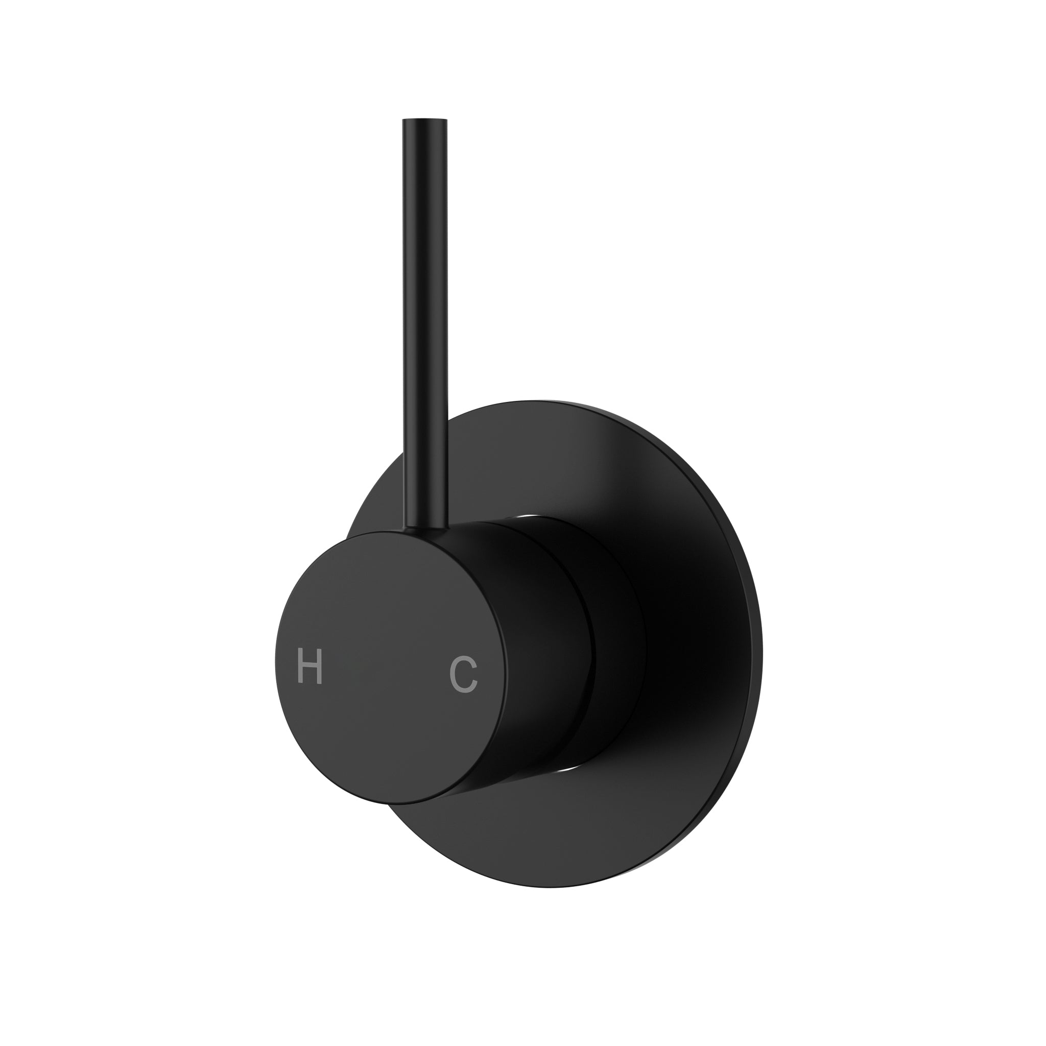 Otus Slimline Wall Mixer Trim Kit Level Up Matt Black