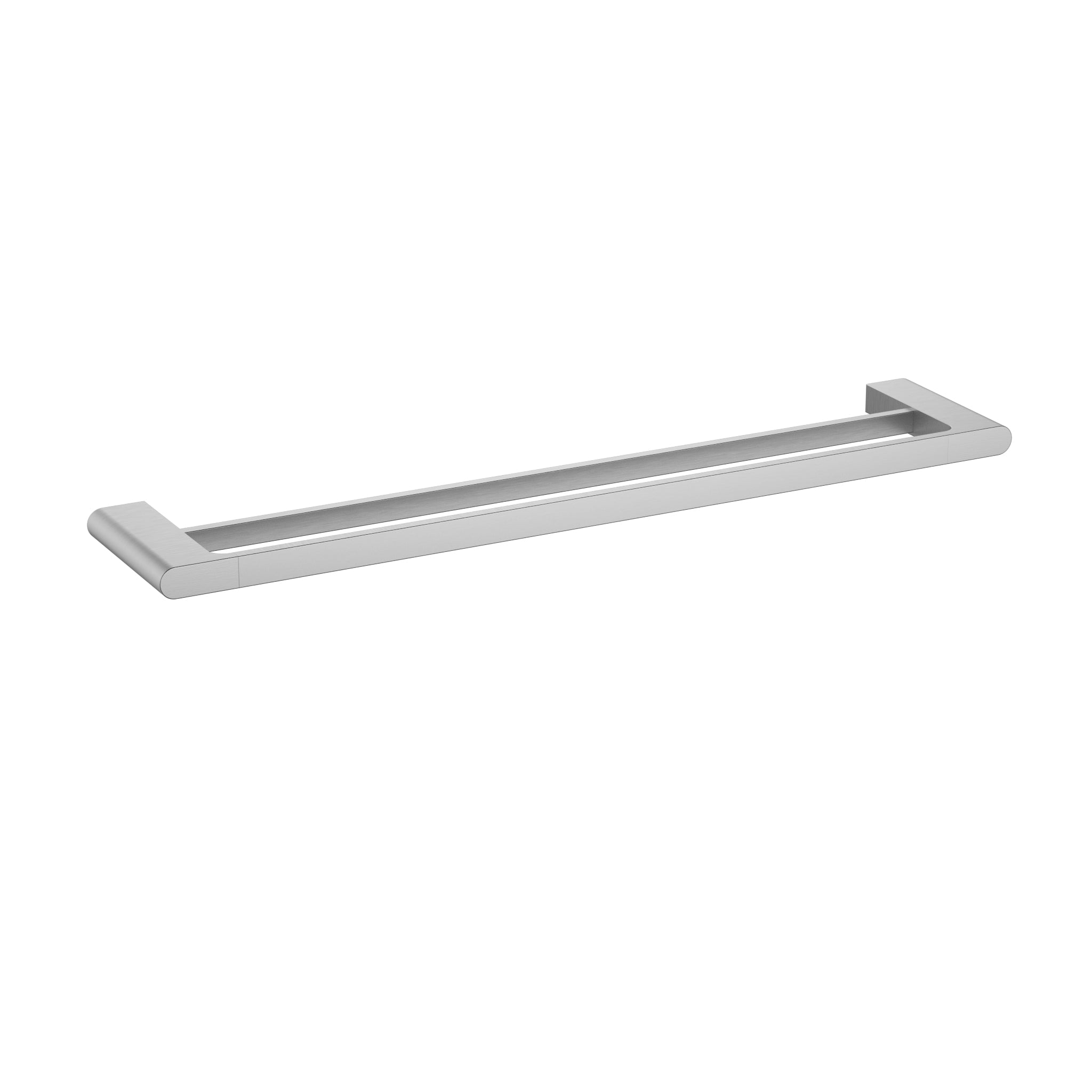 Cora  Double Towel Rail 600 mm- Brushed Nickel