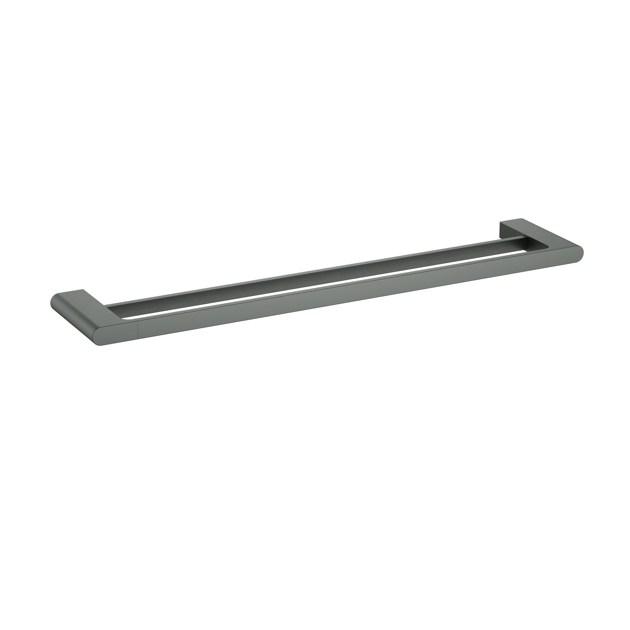Cora  Double Towel Rail 600 mm- Gun Metal