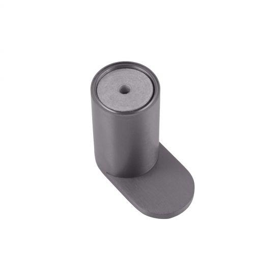 RUSHY Gun Metal Grey Round Robe Hook - Living and Bathroom