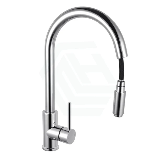 Chrome Pull Out Kitchen Mixer
