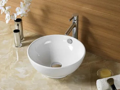 Orbi Above Counter Basin 380*380*155 Gloss White