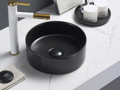 Olley Above Counter Basin 300*300*105 Matte Black