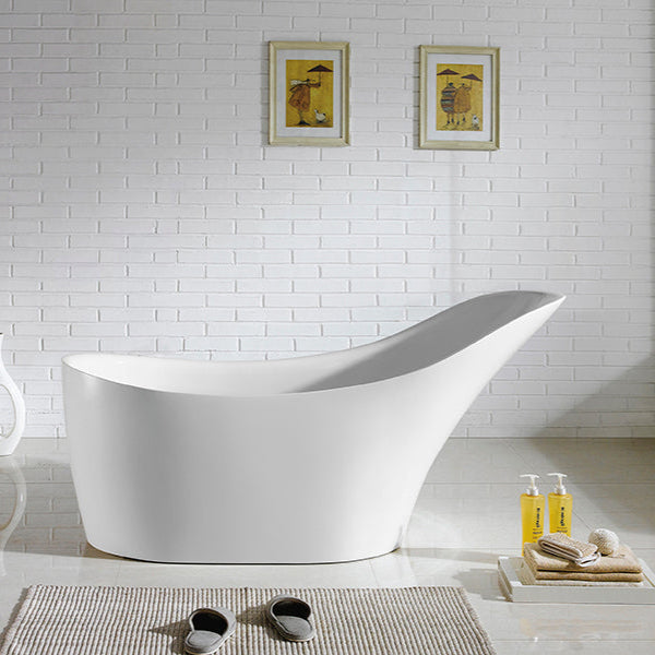 Bevel Freestanding Bathtub (Available in 1400mm, 1500mm and 1700mm)