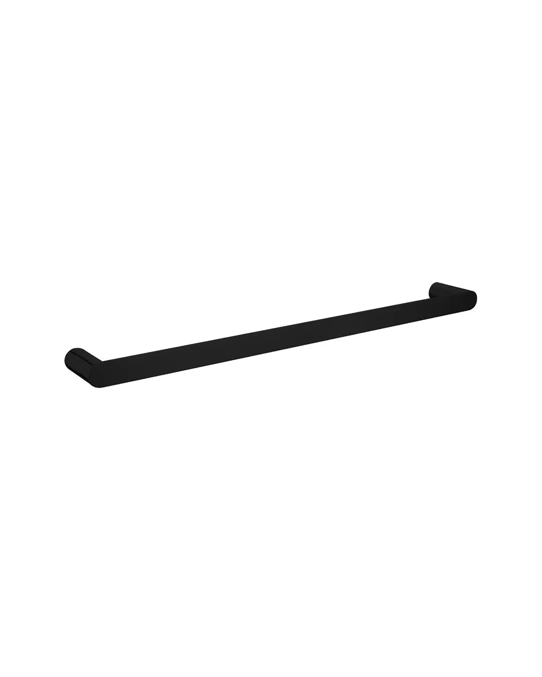 Esperia Matte Black Single Towel Rail 800mm