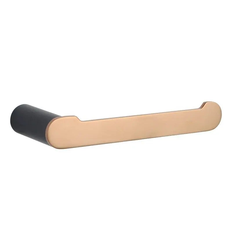 Esperia Matt Black & Copper Toilet Roll Holder