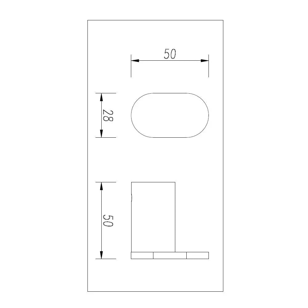 Esperia Matte Black Robe Hook