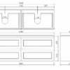 Fremantle Matte Grey  FM1550WH