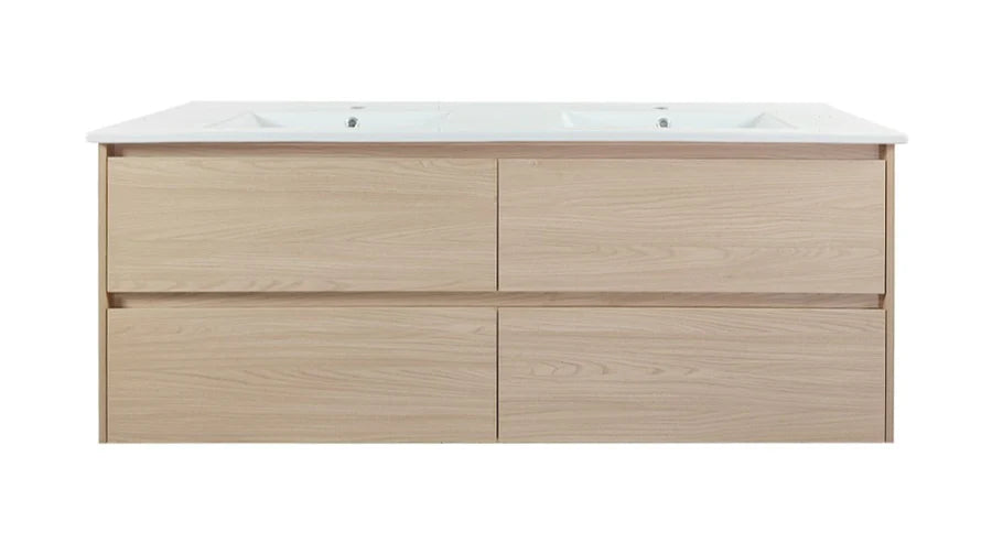 HERA 1500mm Wall-Hung Vanity - Tas Oak