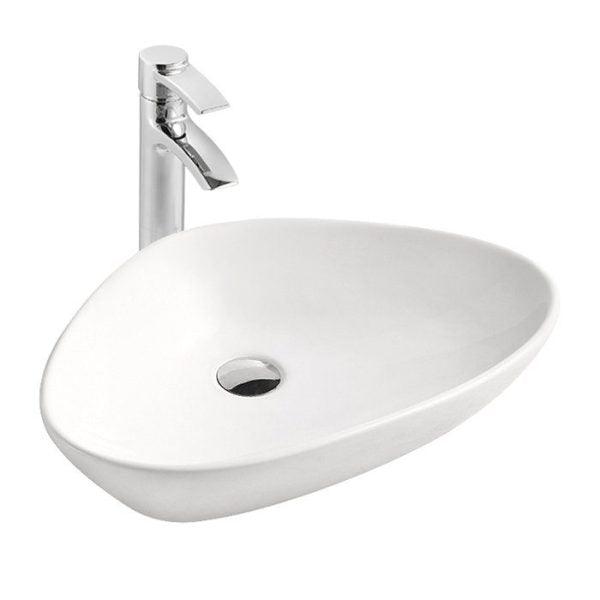 Lusso 59 Above Counter Triangular Basin - Living and Bathroom