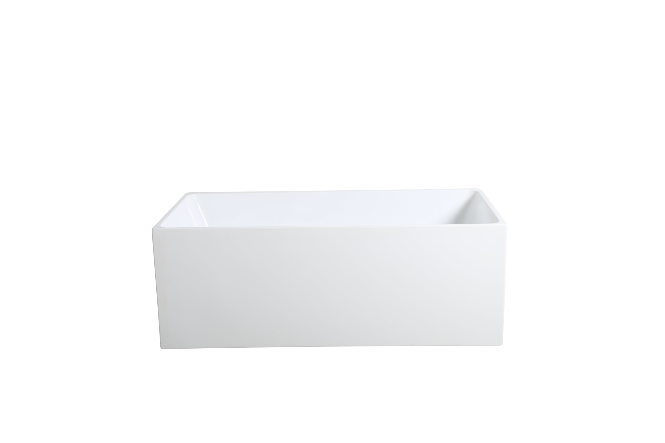 Theo Multifit Square Freestanding Bathtub (Available in 1000mm, 1200mm, 1400mm, 1500mm, 1600mm & 1700mm)