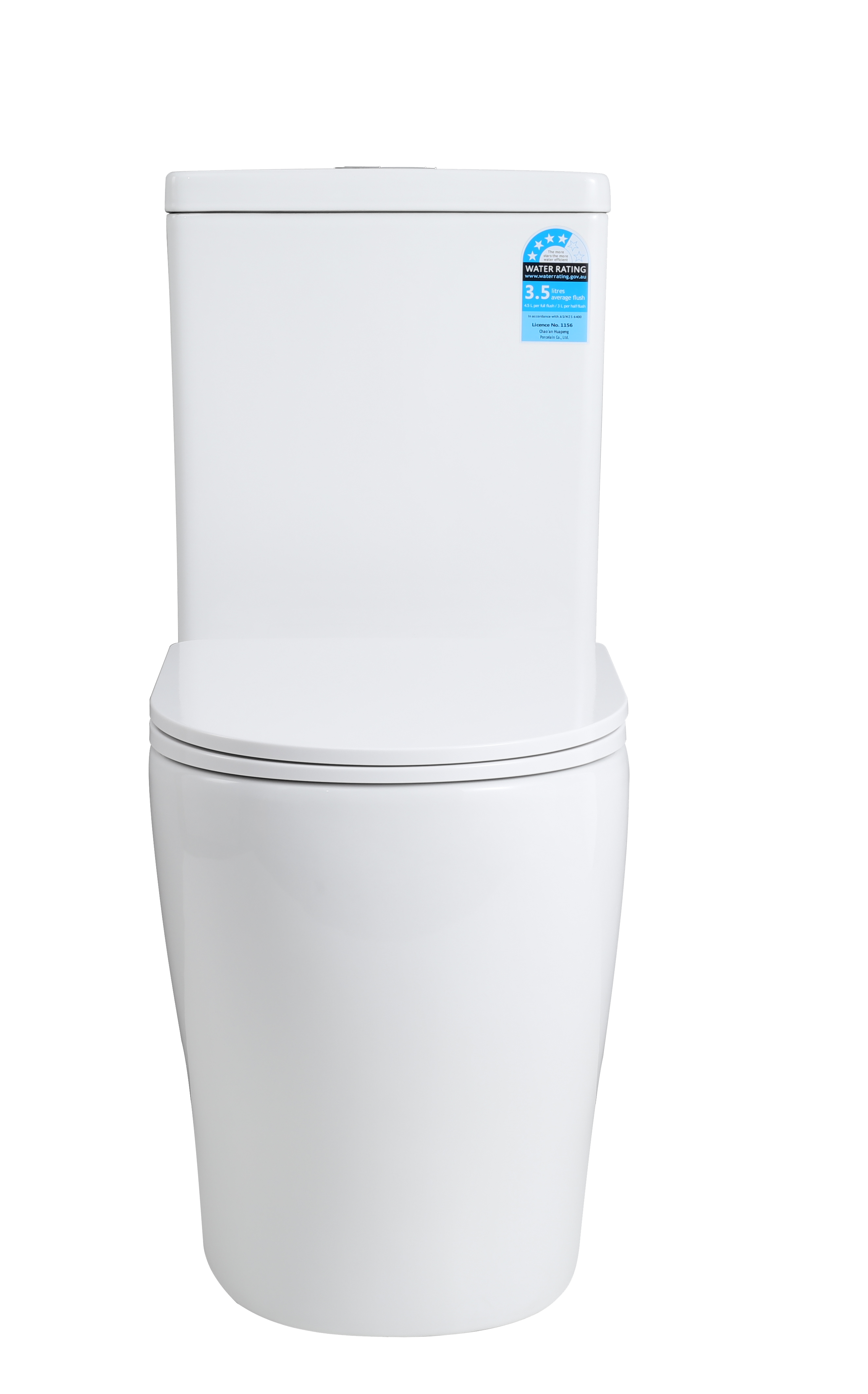 Zeus Back To Wall Rimless Tornado Toilet Suite