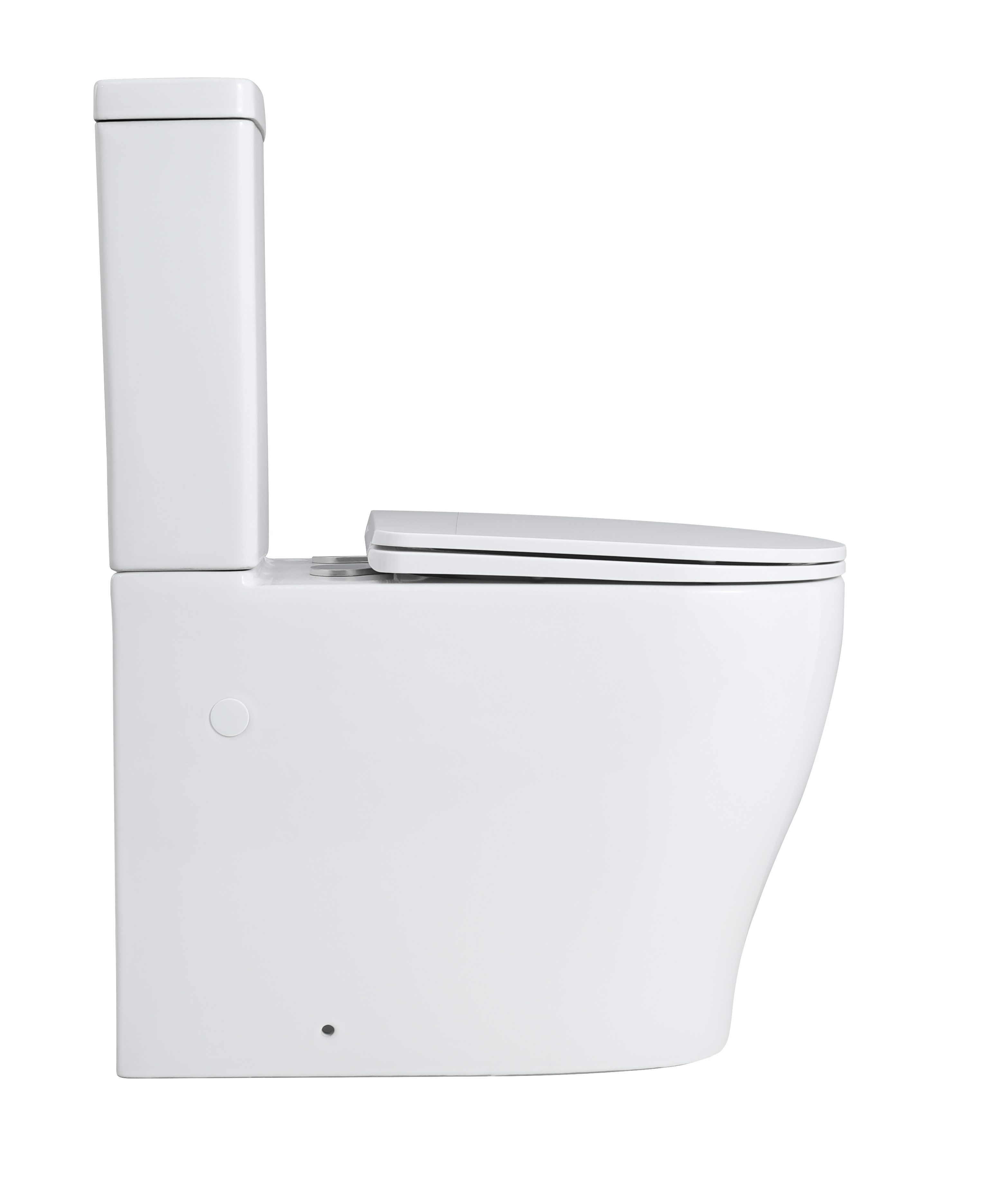 Zeus Back To Wall Rimless Tornado Toilet Suite