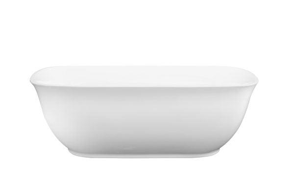 Libra 1500mm Freestanding Gloss White Bathtub - Living and Bathroom