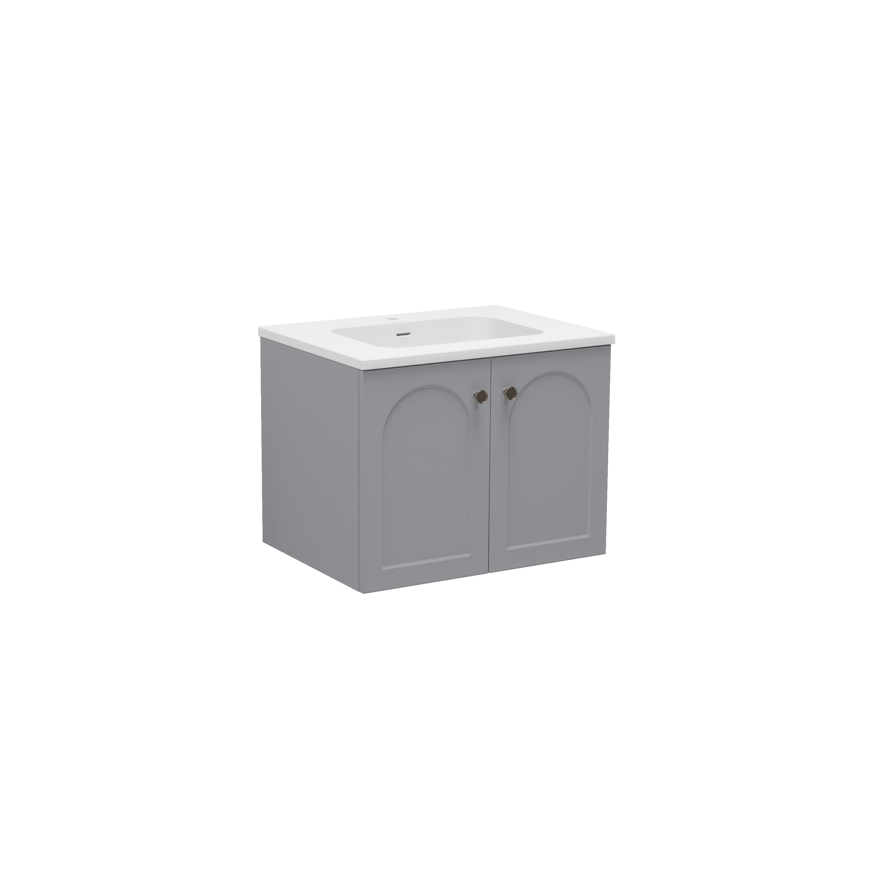 Chester Federation Wall Hung PVC Cabinet Matte Grey