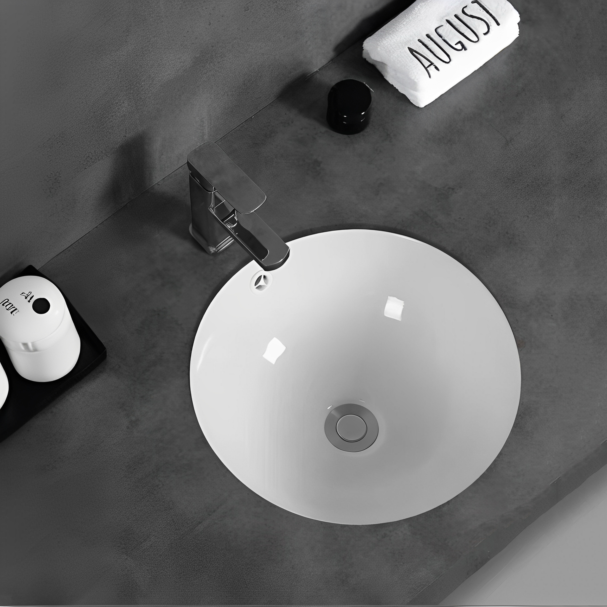 Elipps Under Counter Basin 460*393*200 Gloss white