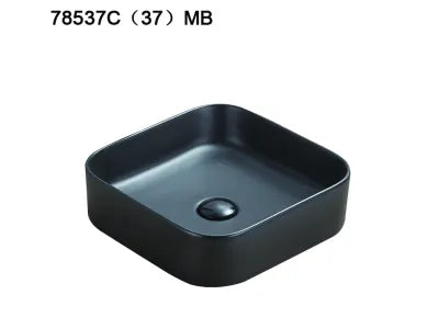 Kliff Above Counter Basin 370*370*113 Matte Black