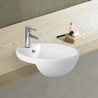 Orbi Semi Ress Basin 430*430*160mm Gloss white
