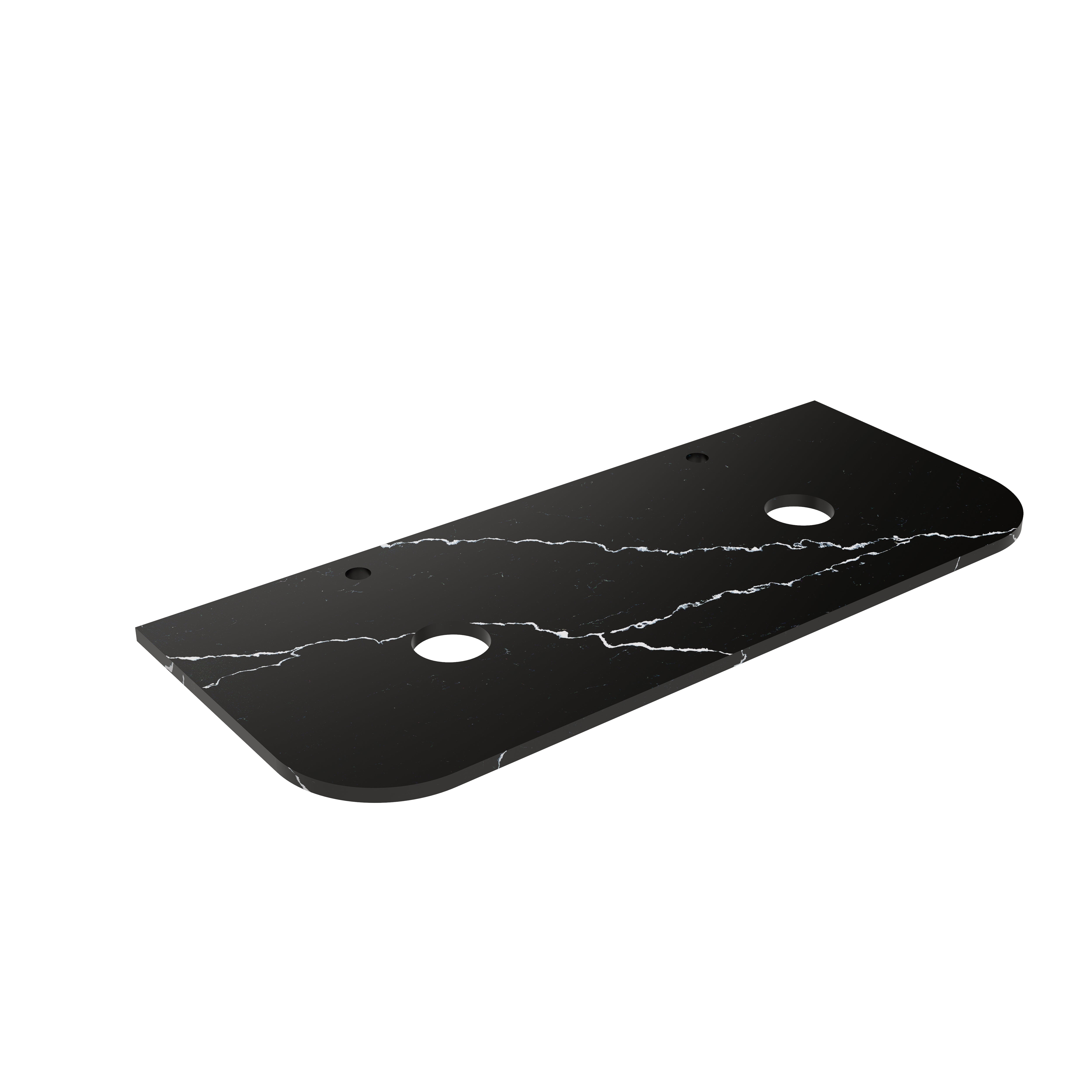 Calacatta Night Curve Zero Silica Engineer Stone Top