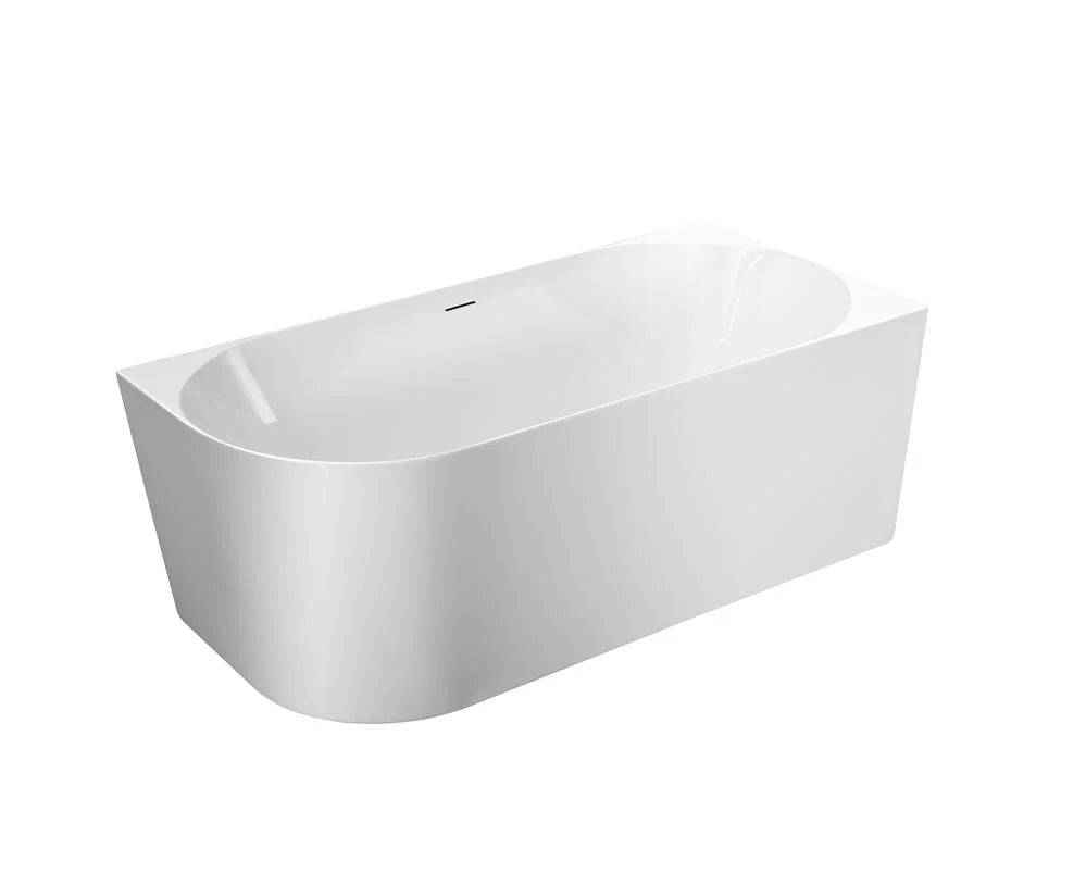 Nova 1700mm Right-Hand Corner Gloss White Bathtub