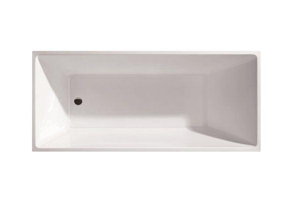 ORTA 1400mm Multi-Fix Freestanding Gloss White Bathtub - Living and Bathroom