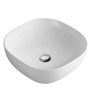Gloss White Fine Above Ceramic Basin 415*415*135mm