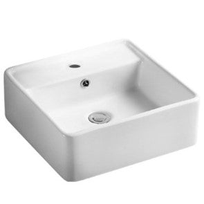 Wall Hung and Above counter basin: Size:410*410*150mm