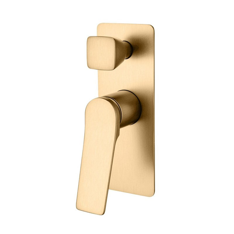 RUSHY - Brushed Brass Diverter Mixer