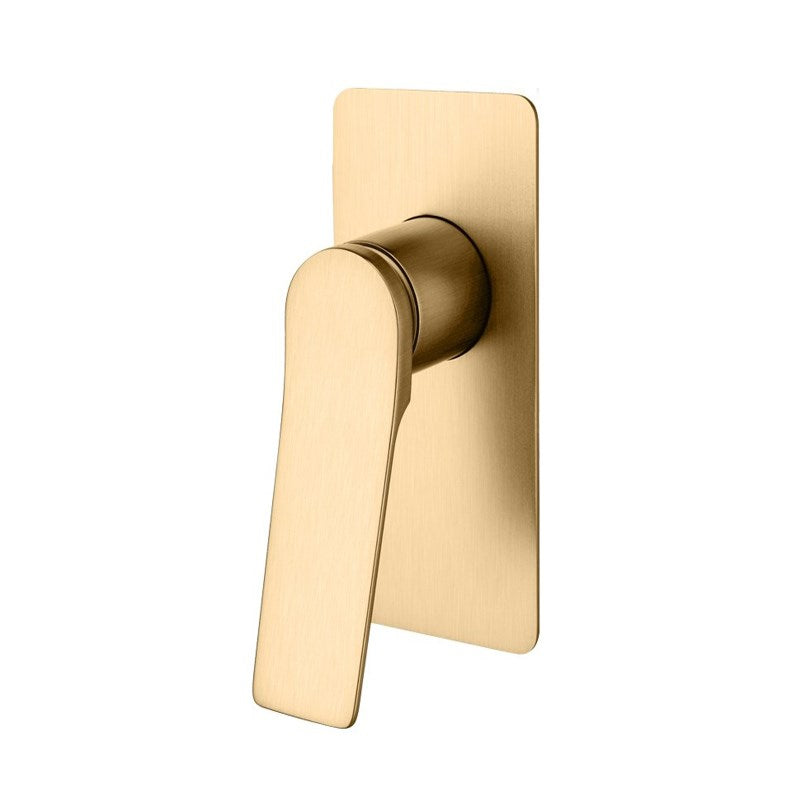 RUSHY - Brushed Brass Wall Mixer