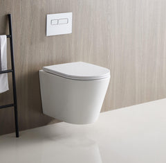 BERLIN Wall Hung Quiet Flush In Wall Toilet Suite Pan