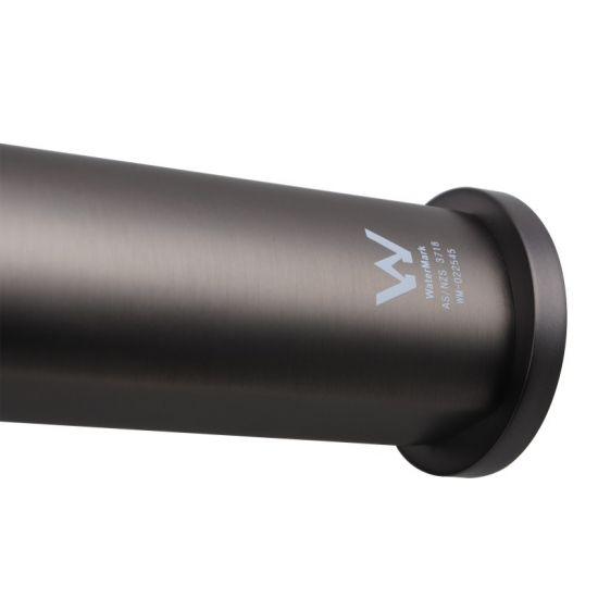 RUSHY Brushed Gun Metal Grey Basin Mixer - Living and Bathroom