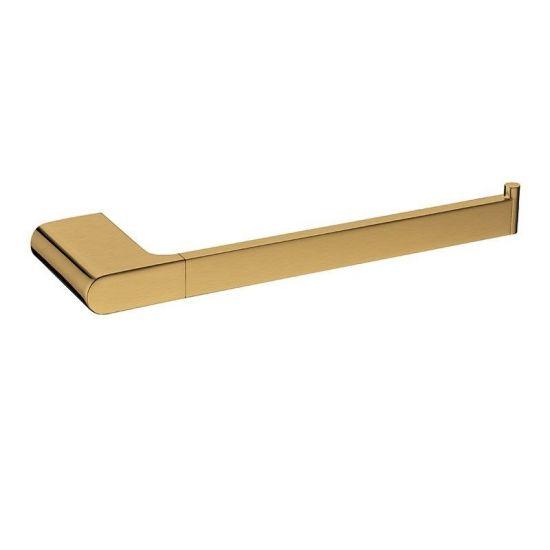 AU Series Brushed Brass Towel Ring - Living and Bathroom