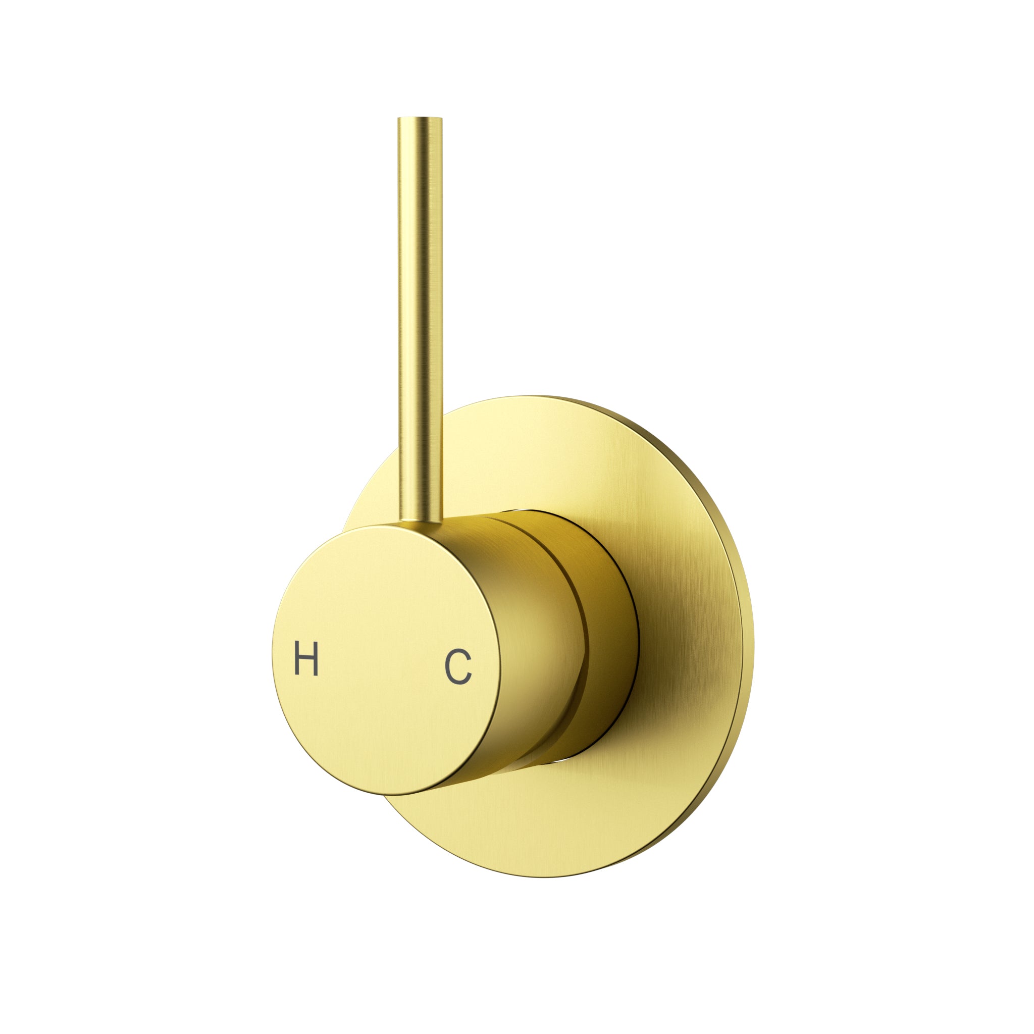 Otus Slimline Wall Mixer Trim Kit Level Up Brushed Gold