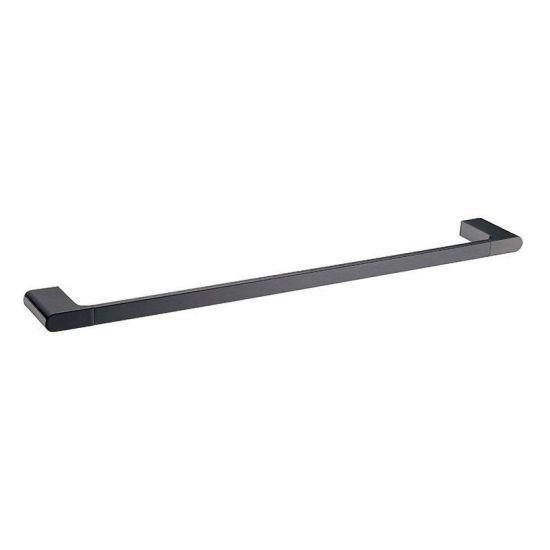 AU Series Gun Metal Grey Single Towel Rail 800mm - Living and Bathroom