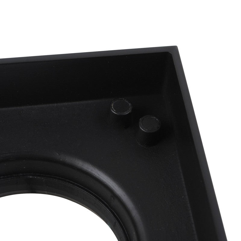 115*115mm Black Brass Tile Insert Floor Drain(90mm Outlet)