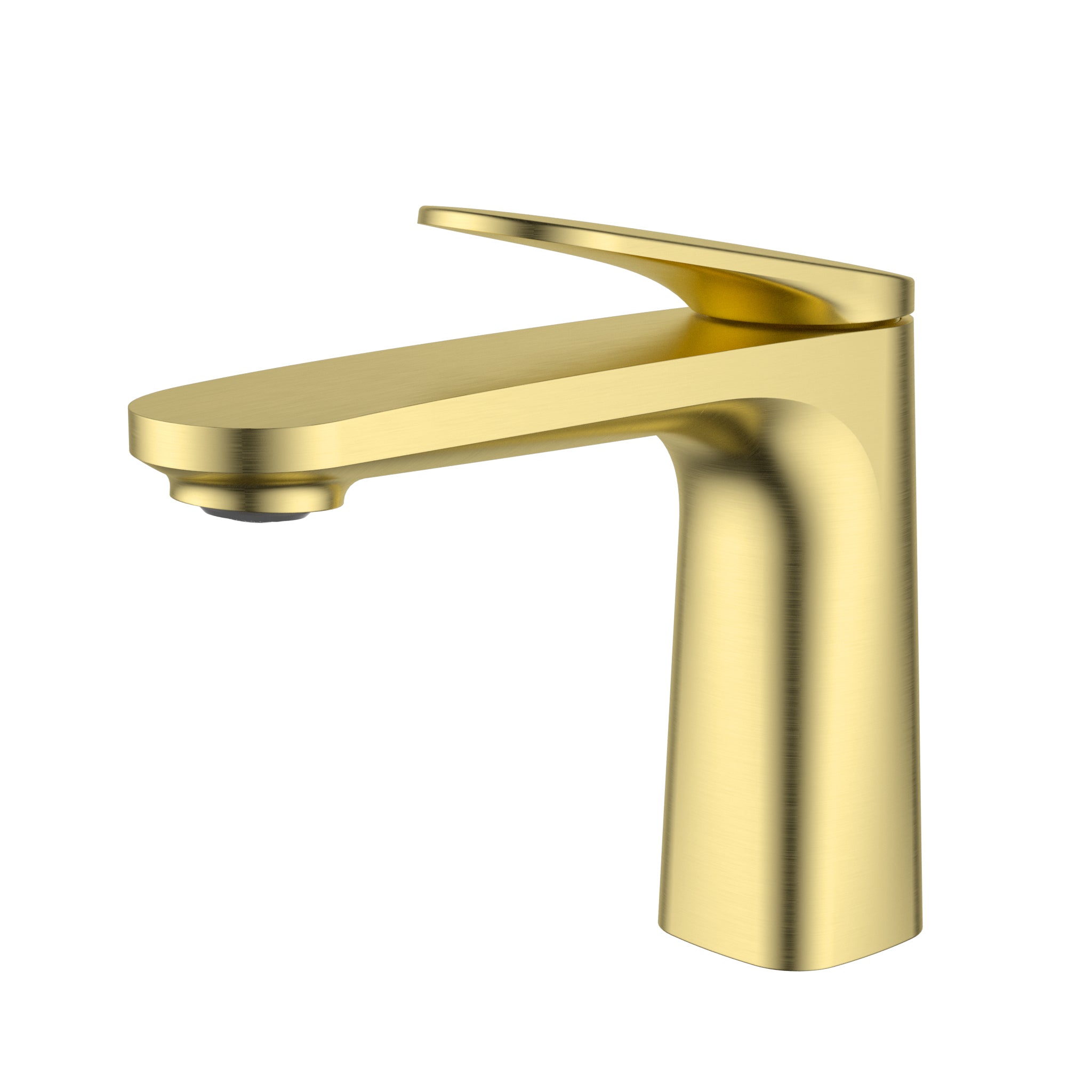 Ikon Sulu II Basin Mixer Brushed Gold