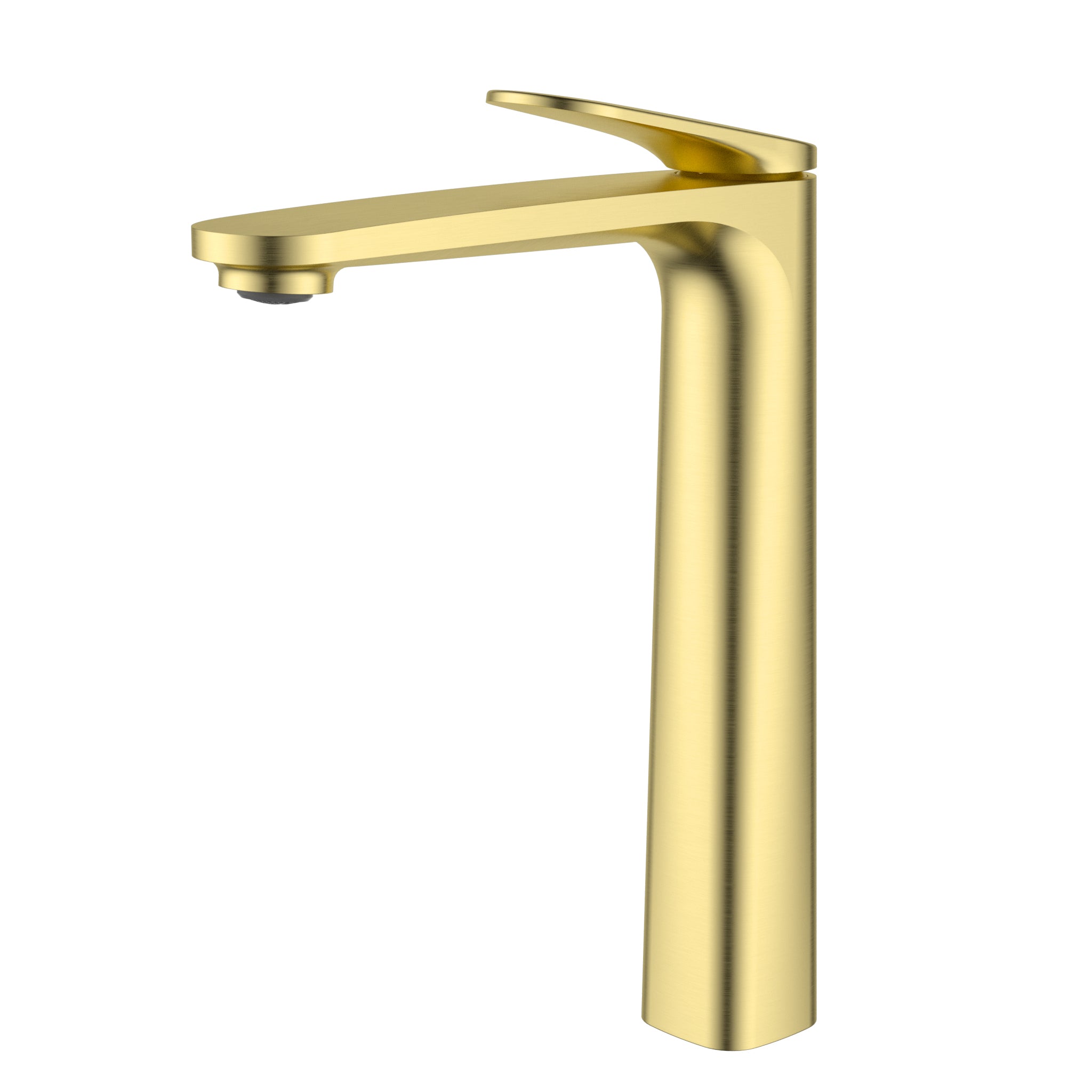 Ikon Sulu II High Rise Basin Mixer Brushed Gold