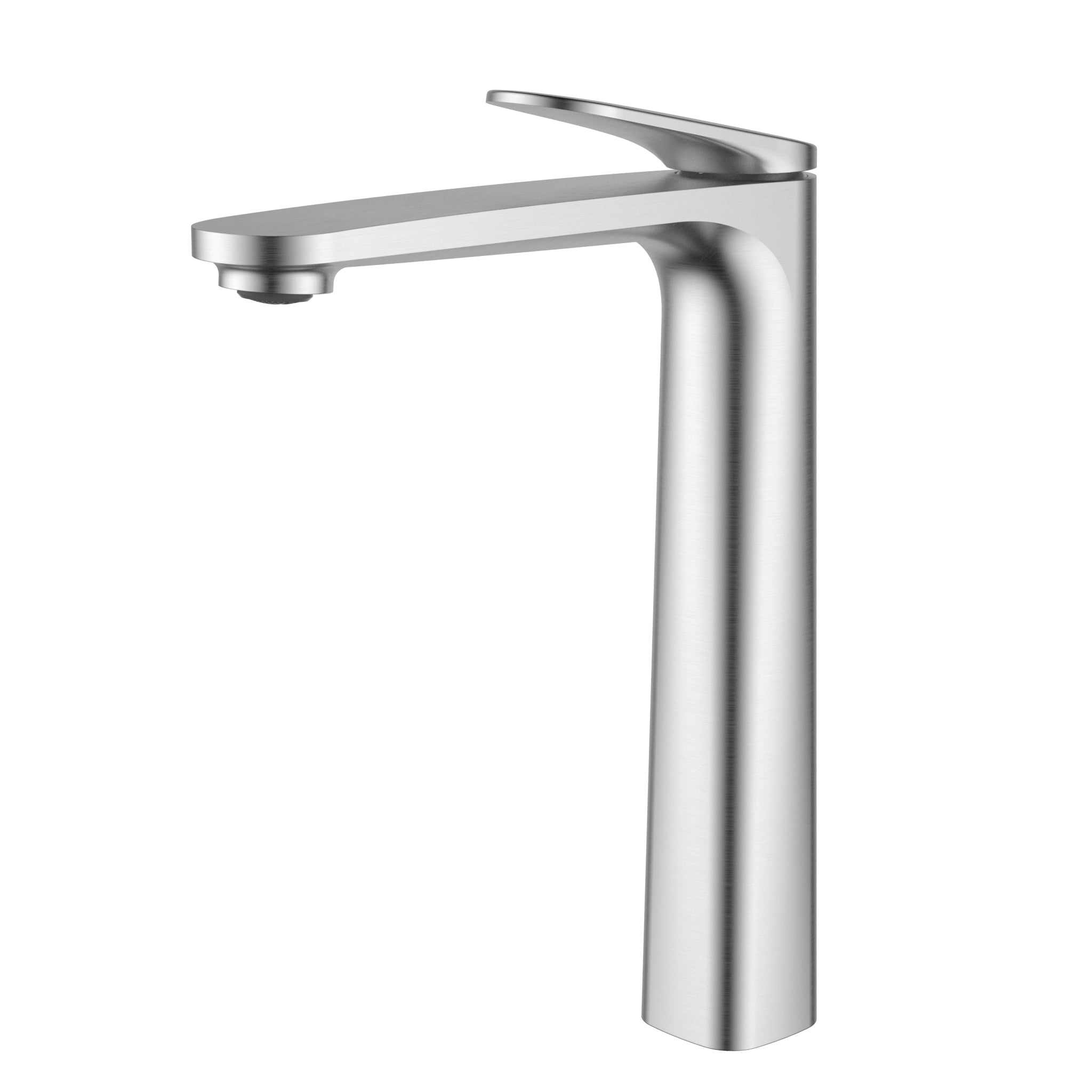 Ikon Sulu II High Rise Basin Mixer Brushed Nickel