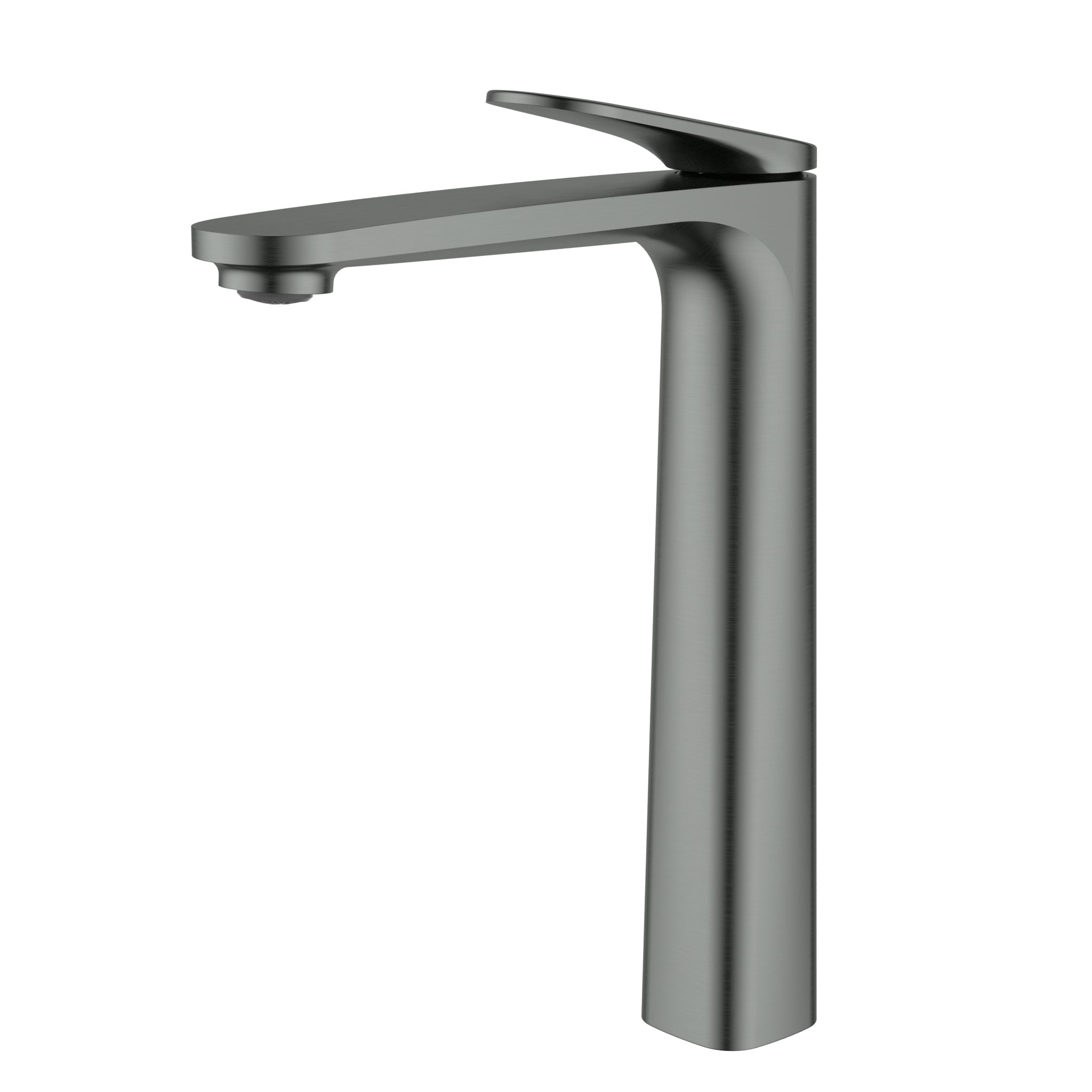 Ikon Sulu II High Rise Basin Mixer Gun Metal