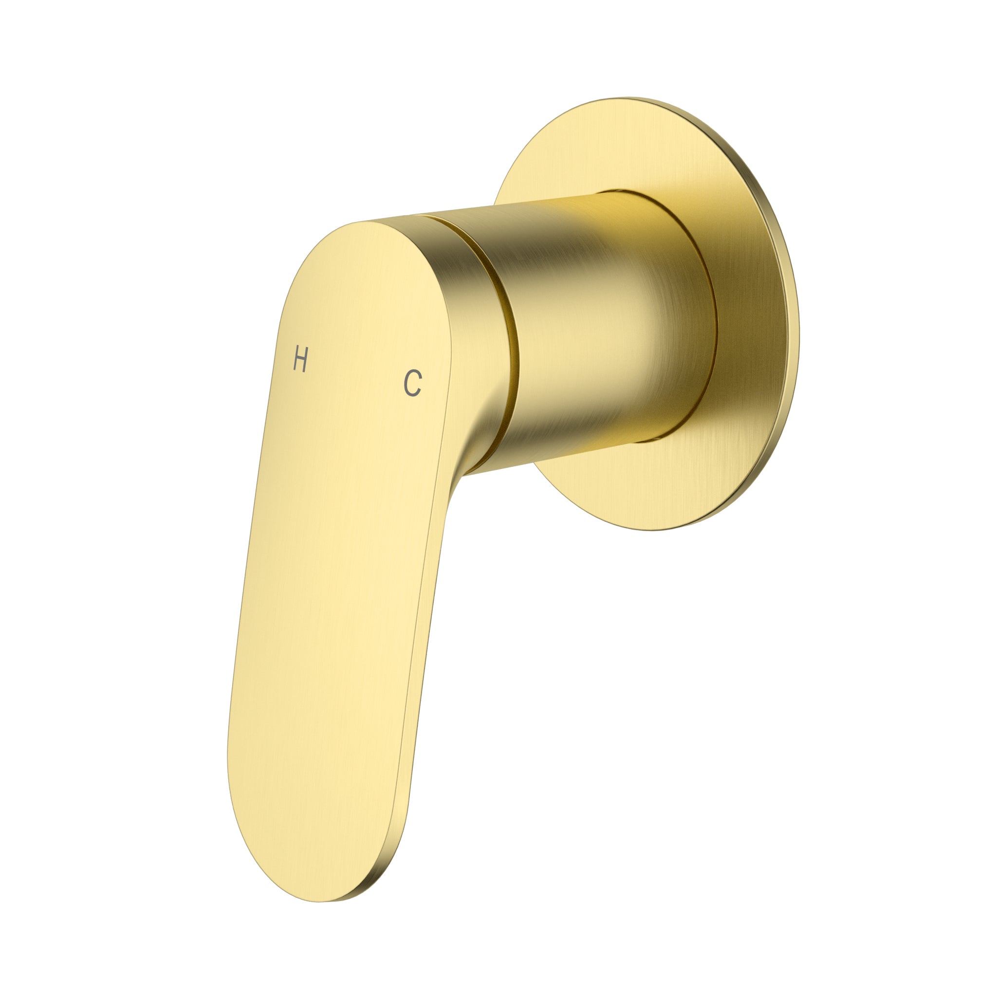Ikon Sulu II Wall Mixer Trim Kits Brushed Gold