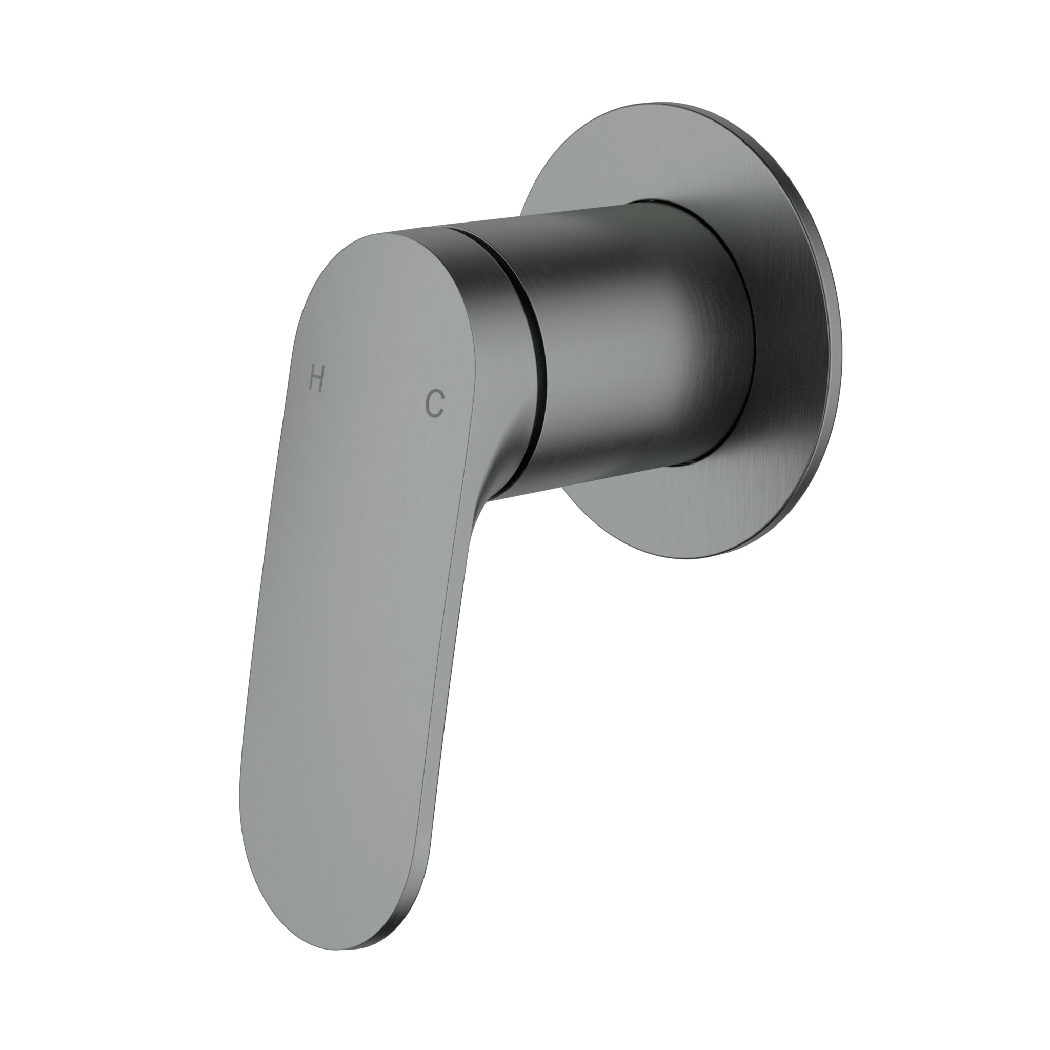 Ikon Sulu II Wall Mixer Trim Kits Gun Metal