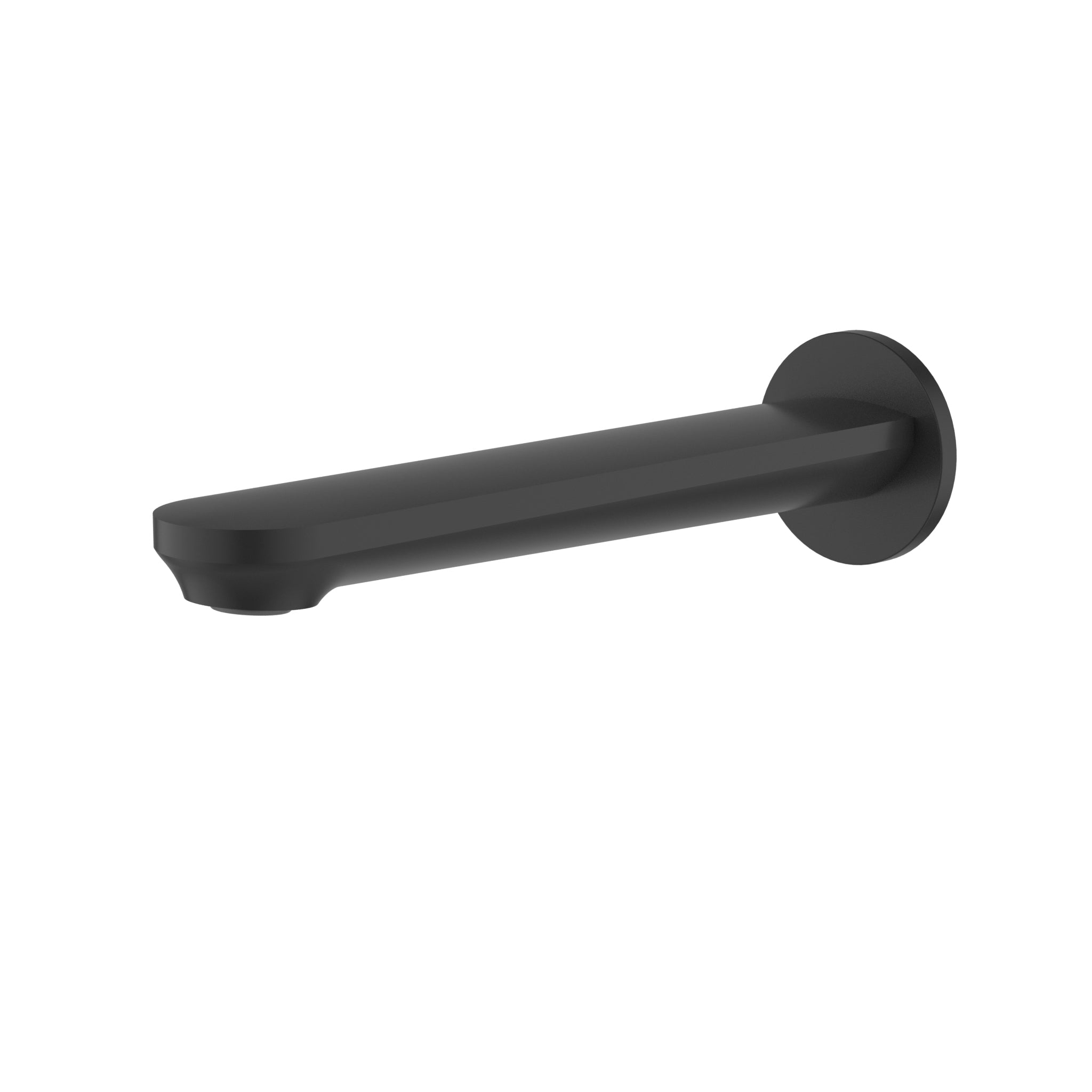 Ikon Sulu II Wall/Bath Spout Matt Black