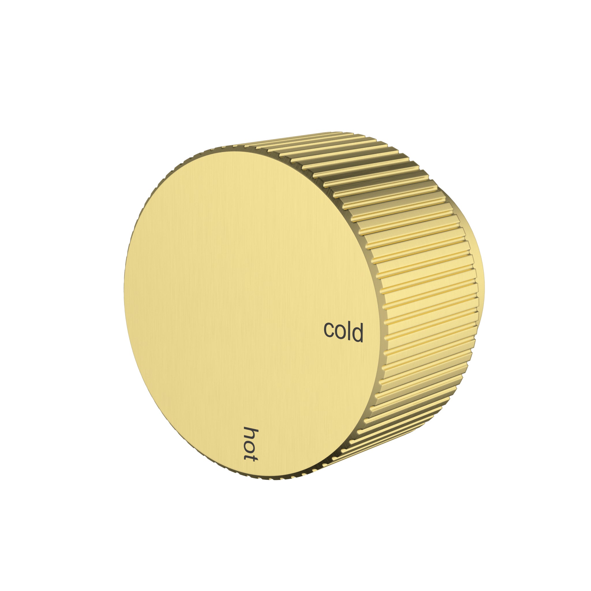 Ikon Hali Fluted Progressive Wall Mixer Brushed Gold
