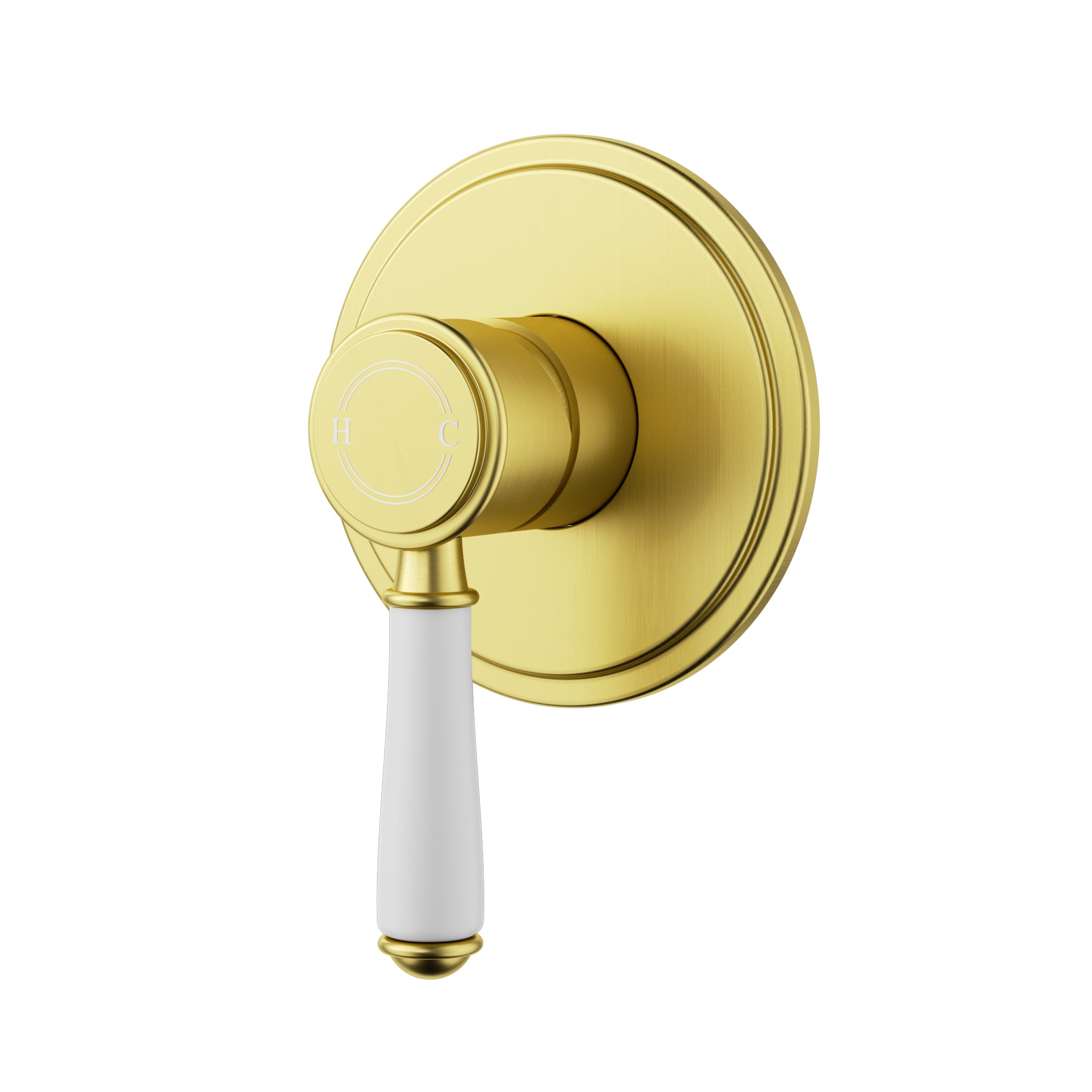 Clasico Wall Mixer Trim Kit with Ceramic Handle