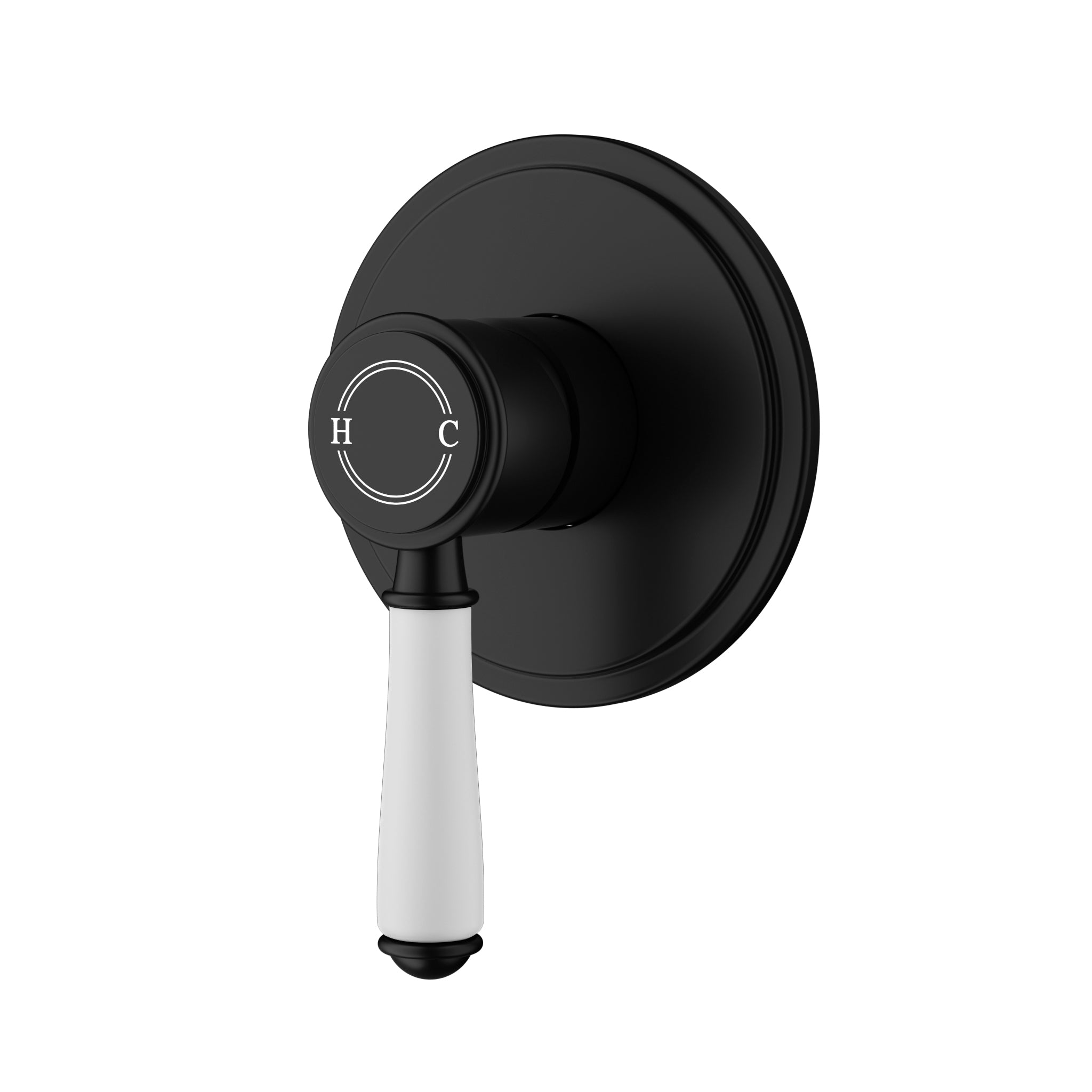 Clasico Wall Mixer Trim Kit with Ceramic Handle