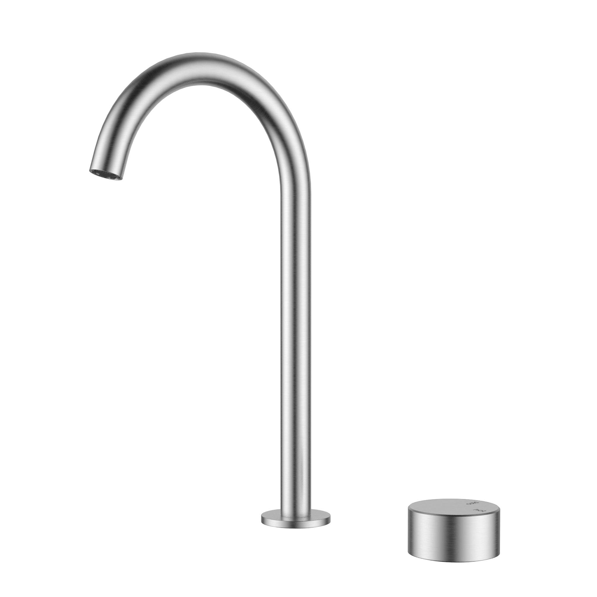 Ikon Hali Hob Progressive Kitchen And Laundry Sink Mixer Brushed Nickel