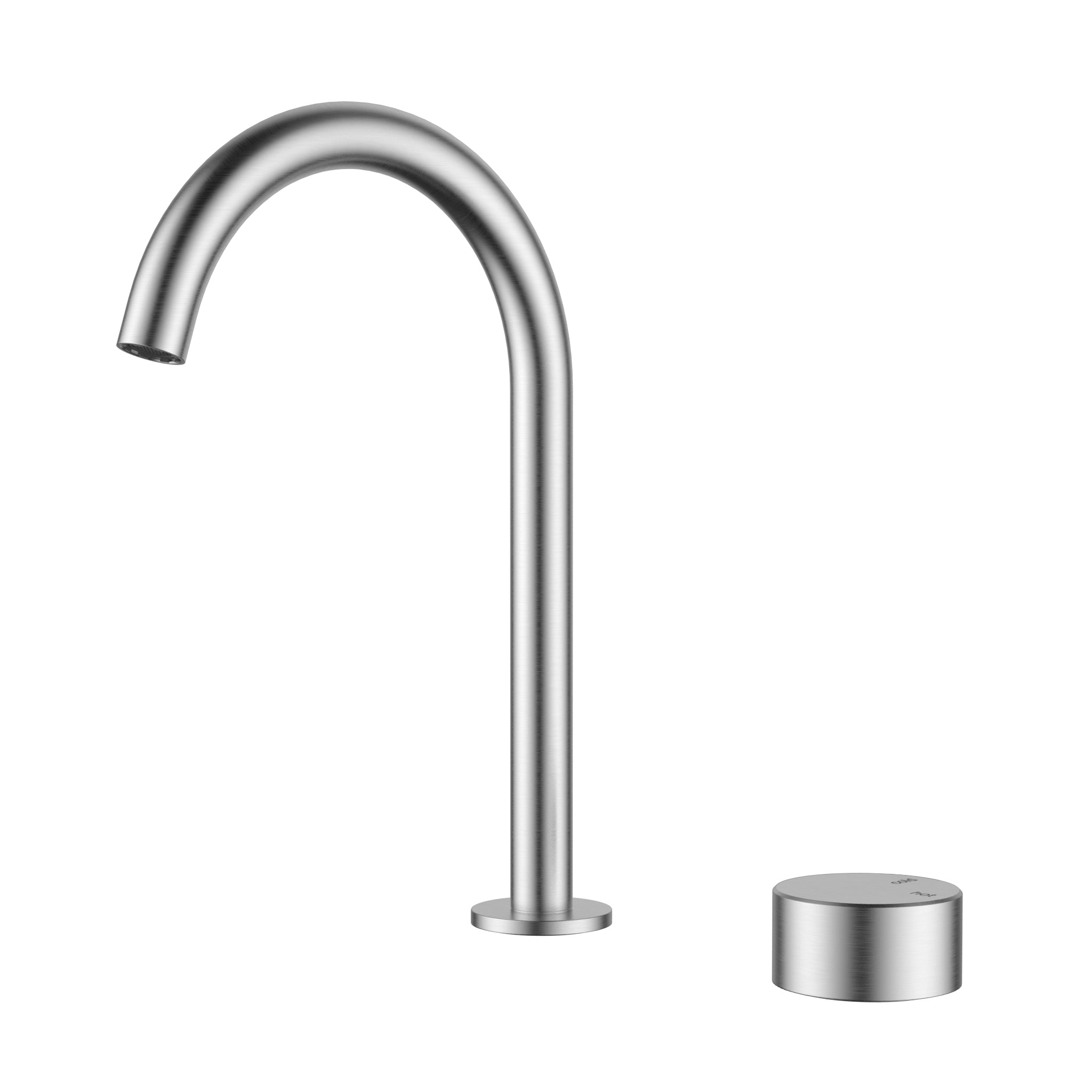 Ikon Hali Hob Progressive Basin Mixer Brushed Nickel