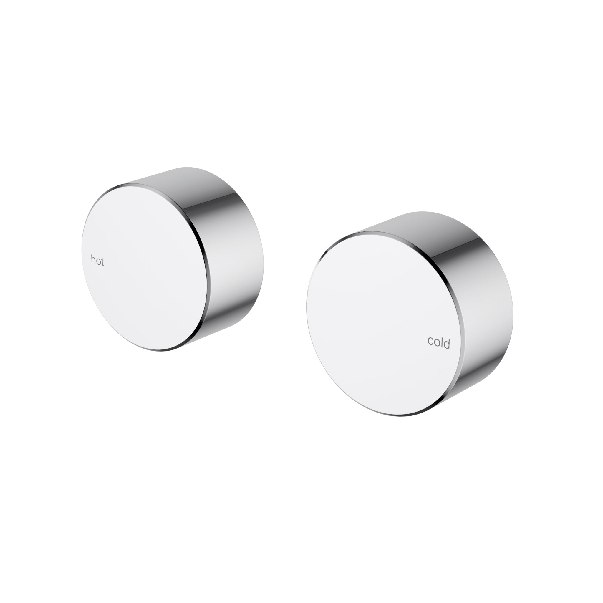 Ikon Hali 1/4 Turn C/D Wall Top Assembly Chrome