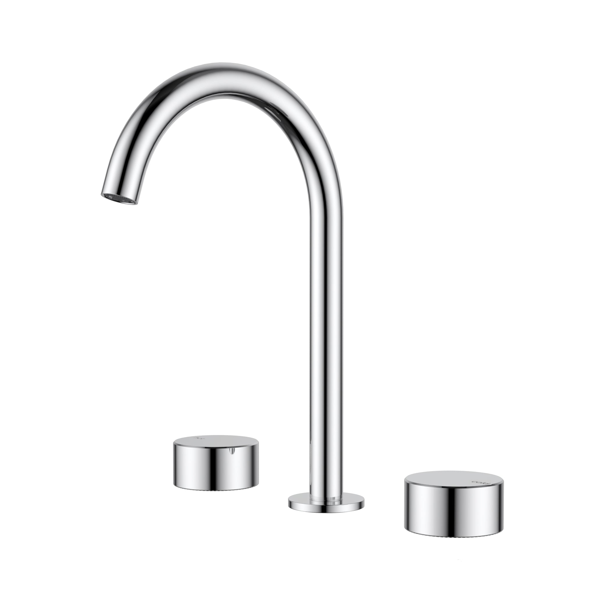 Ikon Hali 1/4 Turn C/D Basin Set Chrome