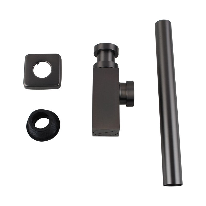 Gun Metal Grey Bottle Trap 32mm